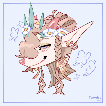 Flat (w/ pixel brush)